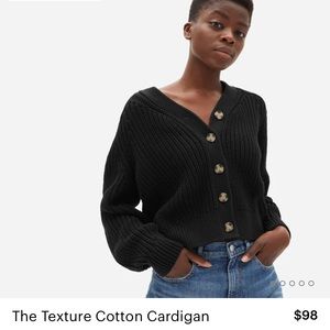 Everlane Texture Cardigan NWOT